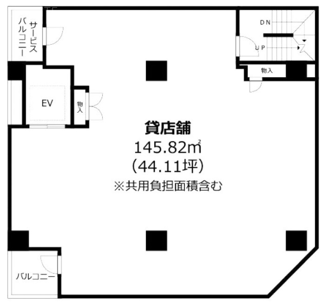 フィルドニアビル3F 間取り図