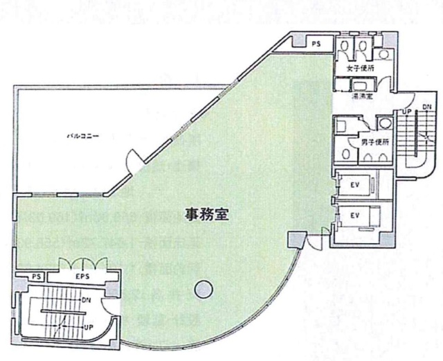 青山コンパルビル5F 間取り図