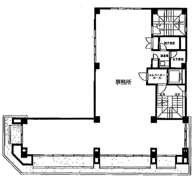 ARISTO虎ノ門4F 間取り図