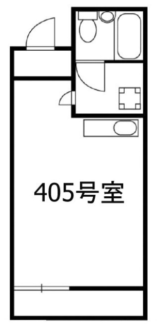 小野木ビル405 間取り図