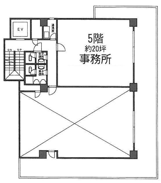 曙ビル501 間取り図