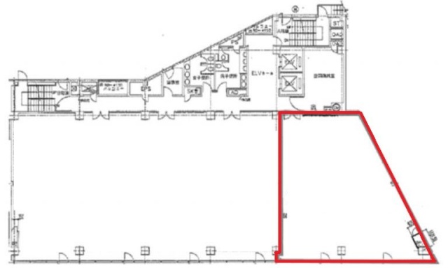 ONEST西五反田スクエア2F 間取り図