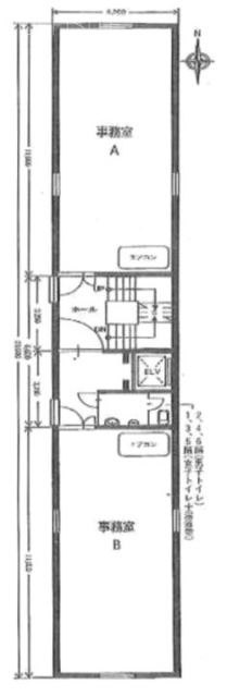 三栄ビルA 間取り図