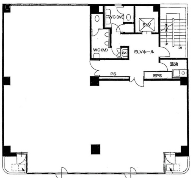 青木ビル2F 間取り図