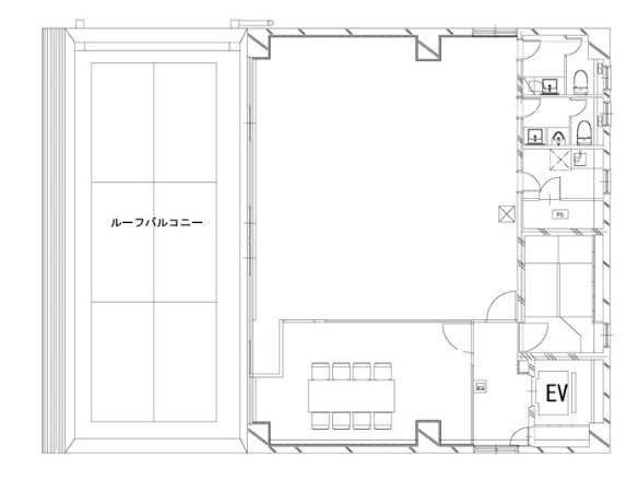 BRICK GATE水道橋4F 間取り図