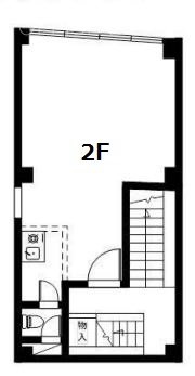 ラレーブ神保町Ⅳ2F 間取り図