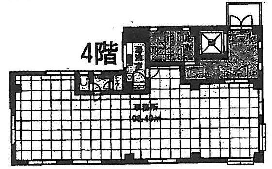 ウサギヤ第2ビル4F 間取り図