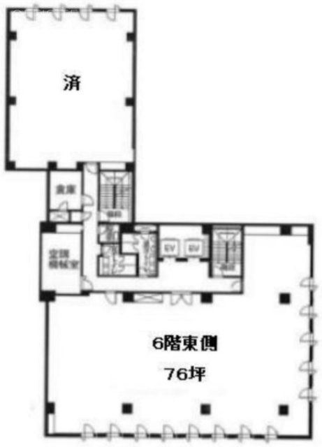アーク銀座ビル6F 間取り図