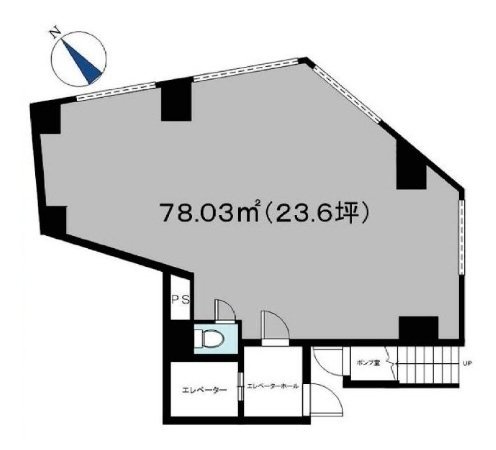 イーストンビル西早稲田101 間取り図