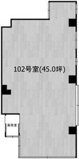 カスタム南葛西ビル102 間取り図