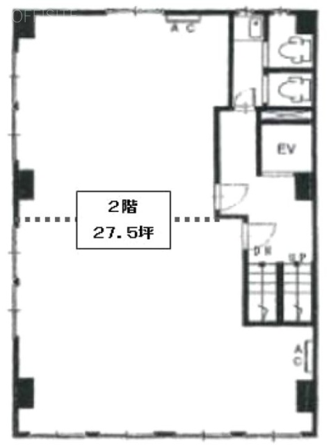 峯田ビル2F 間取り図