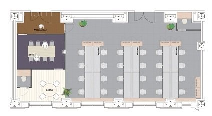 九段会館テラスE 間取り図