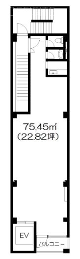 郁文堂青山通りビル4F 間取り図