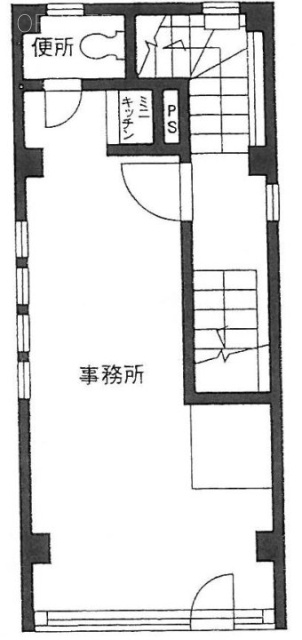 DKノアビル2F 間取り図