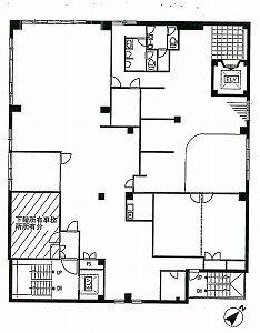 広尾NIKIビル3F 間取り図