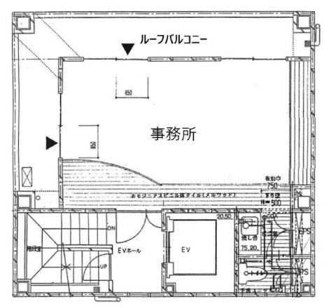 山川ビル5F 間取り図