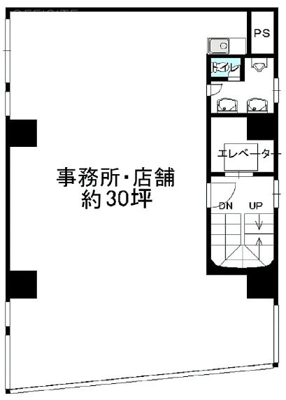第1矢口ビル301 間取り図