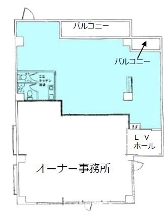 平野ビル6F 間取り図