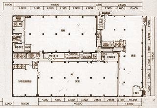 東京ダイヤビル4号館9F 間取り図