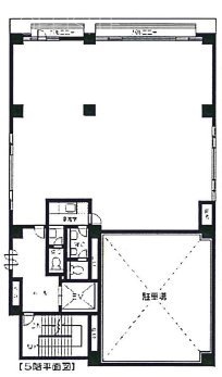 龍田ビル5F 間取り図