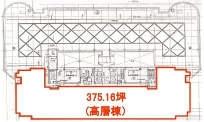 KR豊洲ビル4F 間取り図