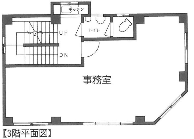 MIWAビル3F 間取り図