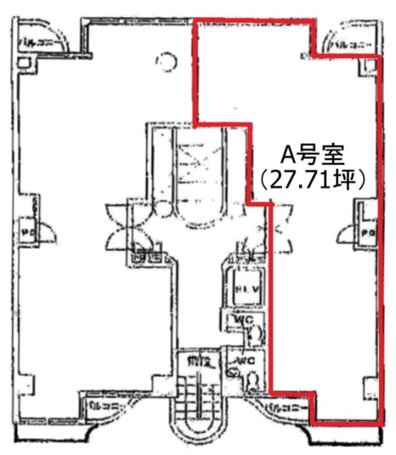 シルバースティックA 間取り図