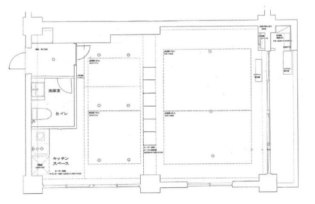 外苑コーポ2F 間取り図