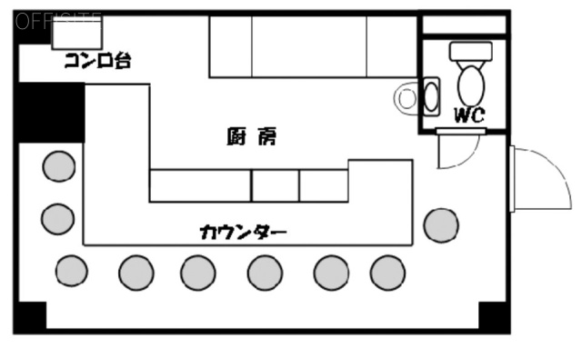 浅草ソシアルビルB 間取り図