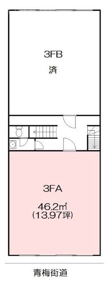 小島ビルA 間取り図