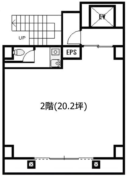 原ビル2F 間取り図