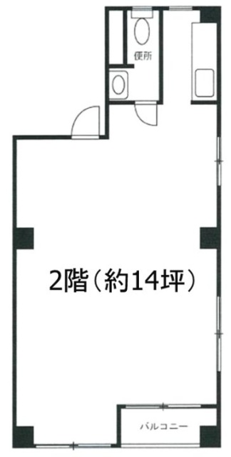 山口ビル2F 間取り図