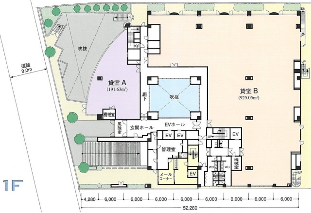 イースト六本木ビルA 間取り図