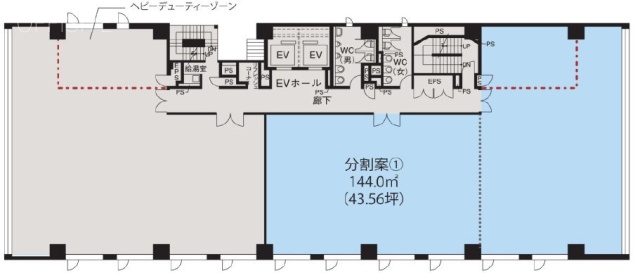 品川キャナルビル2 間取り図