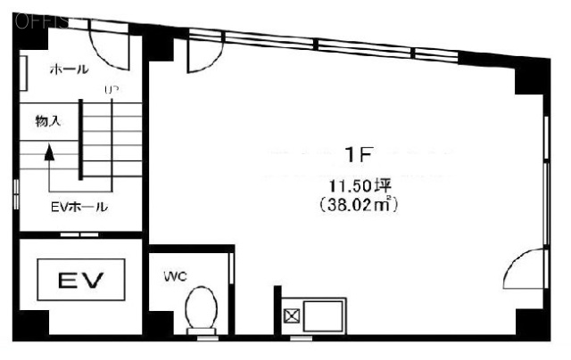 イハラビル1F 間取り図