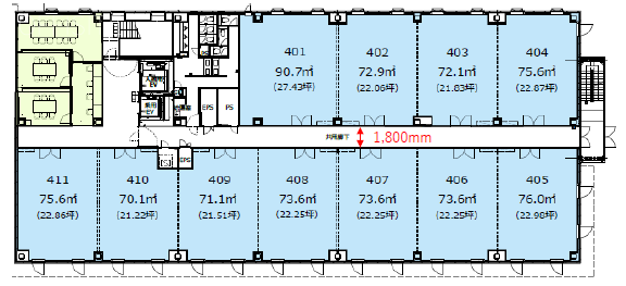 KOIL BASE407 間取り図