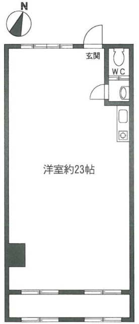ピロティ五反田ビル108 間取り図