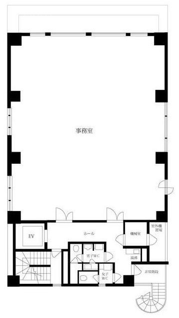 新橋NKKビル6F 間取り図