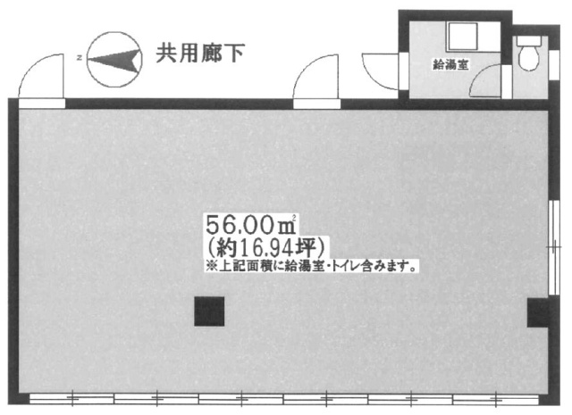 深沢ビル2F 間取り図