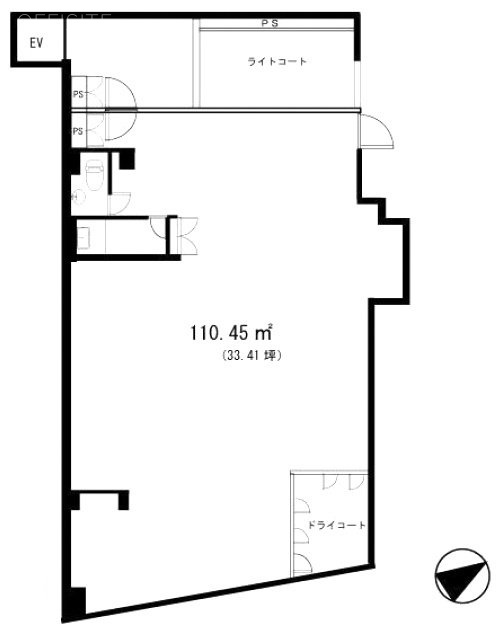 ラ・トゥール小石川B1F 間取り図