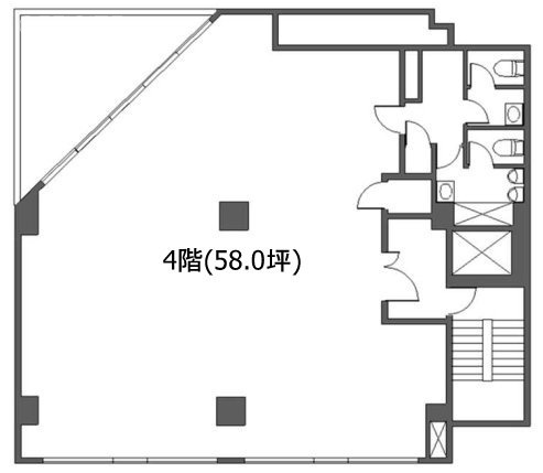 STKビル4F 間取り図