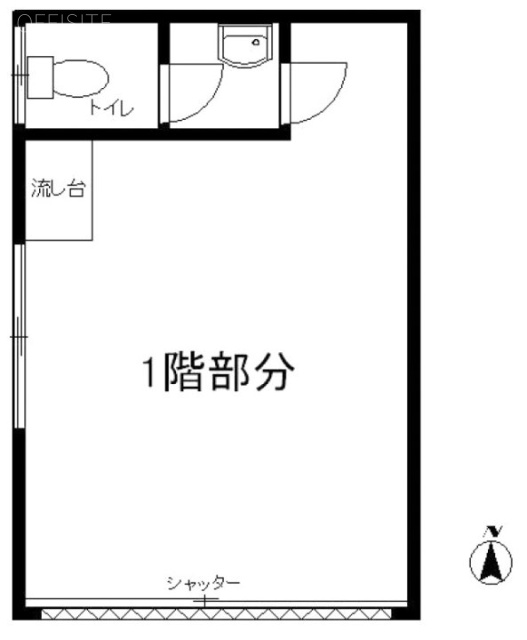 深沢ビル1F 間取り図