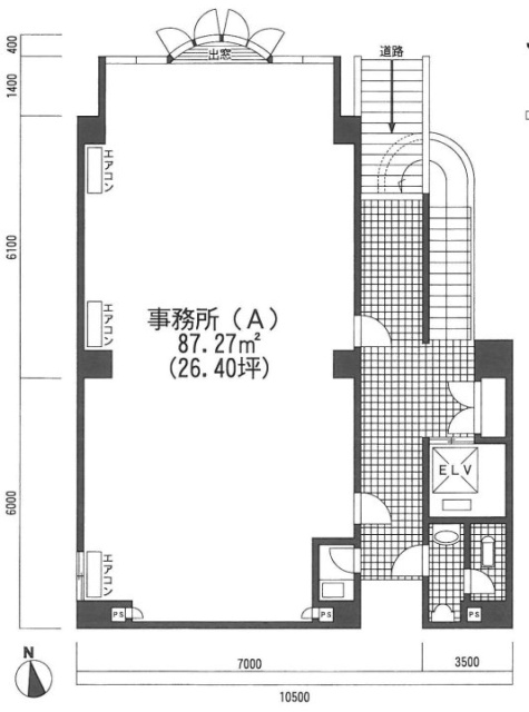 五反田シティハイツA 間取り図