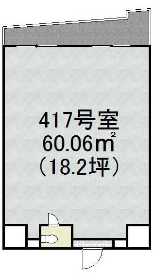 千駄ヶ谷ホリタン417 間取り図