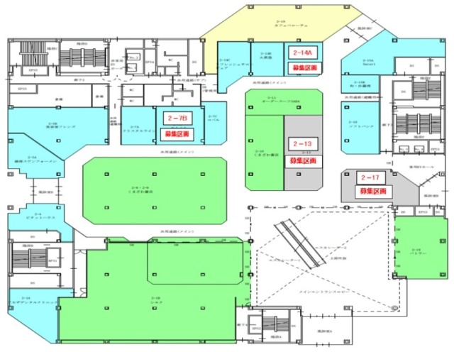 プレナ幕張14A 間取り図