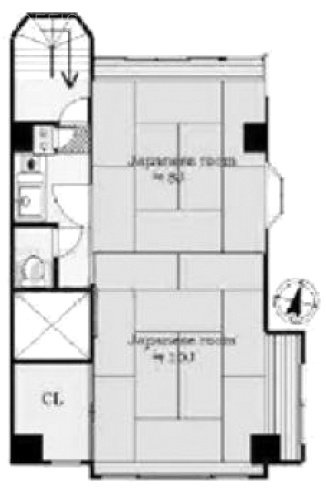 福永ビル2F 間取り図