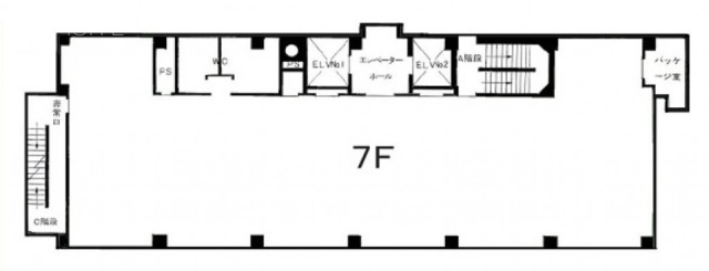 麹町311ビル7F 間取り図