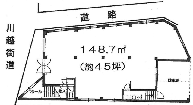 豊明ビル1F 間取り図