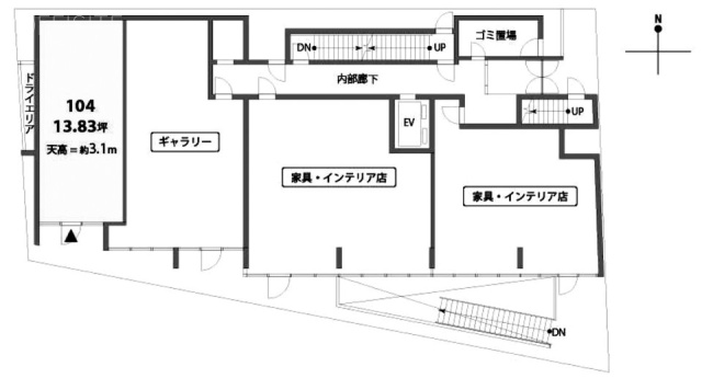 SEIZAN外苑ビル104 間取り図