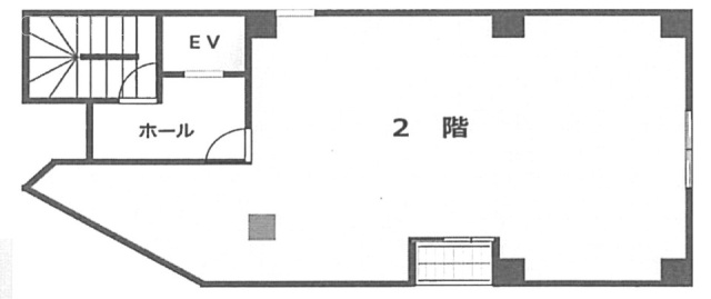 大朋ビル2F 間取り図